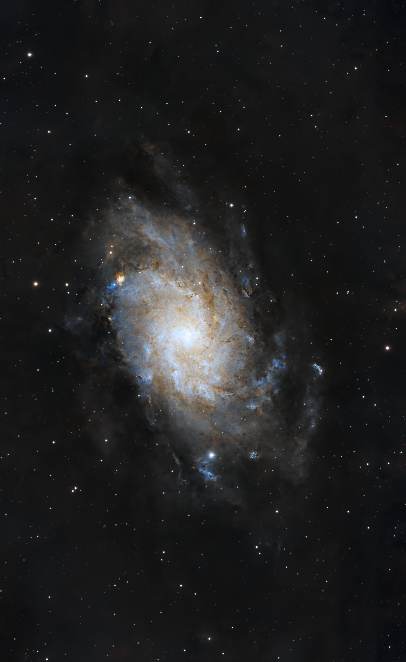 M 33 Galaxie du triangle, 279x20s - Seestar S50