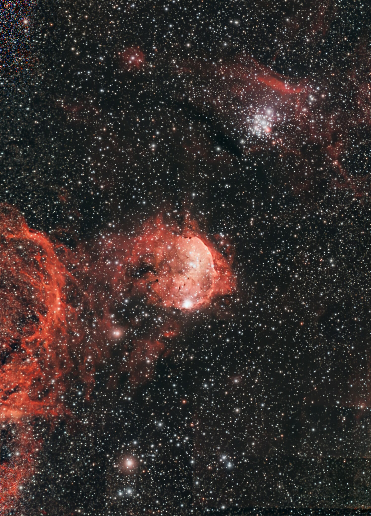 NGC 3293, 75x30s - Seestar S50